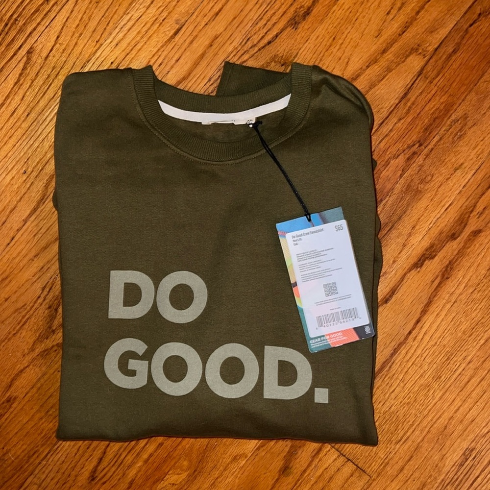 Cotopaxi Do Good Sweatshirt | Oak | NWT | Men’s XL